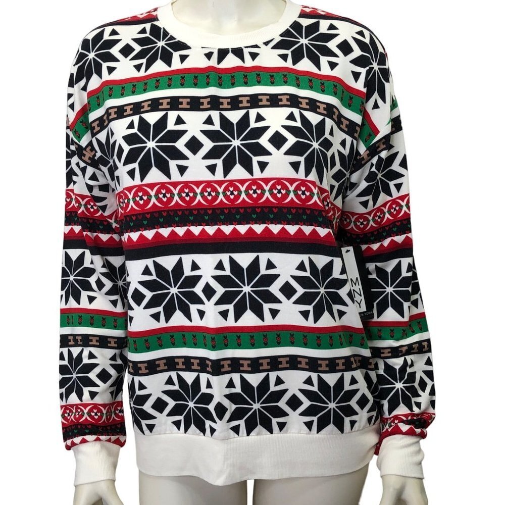 MARC NEW YORK $59 PERFORMANCE‎ AISLE SUPER SOFT SWEAT SHIRTS TOP MD NWT